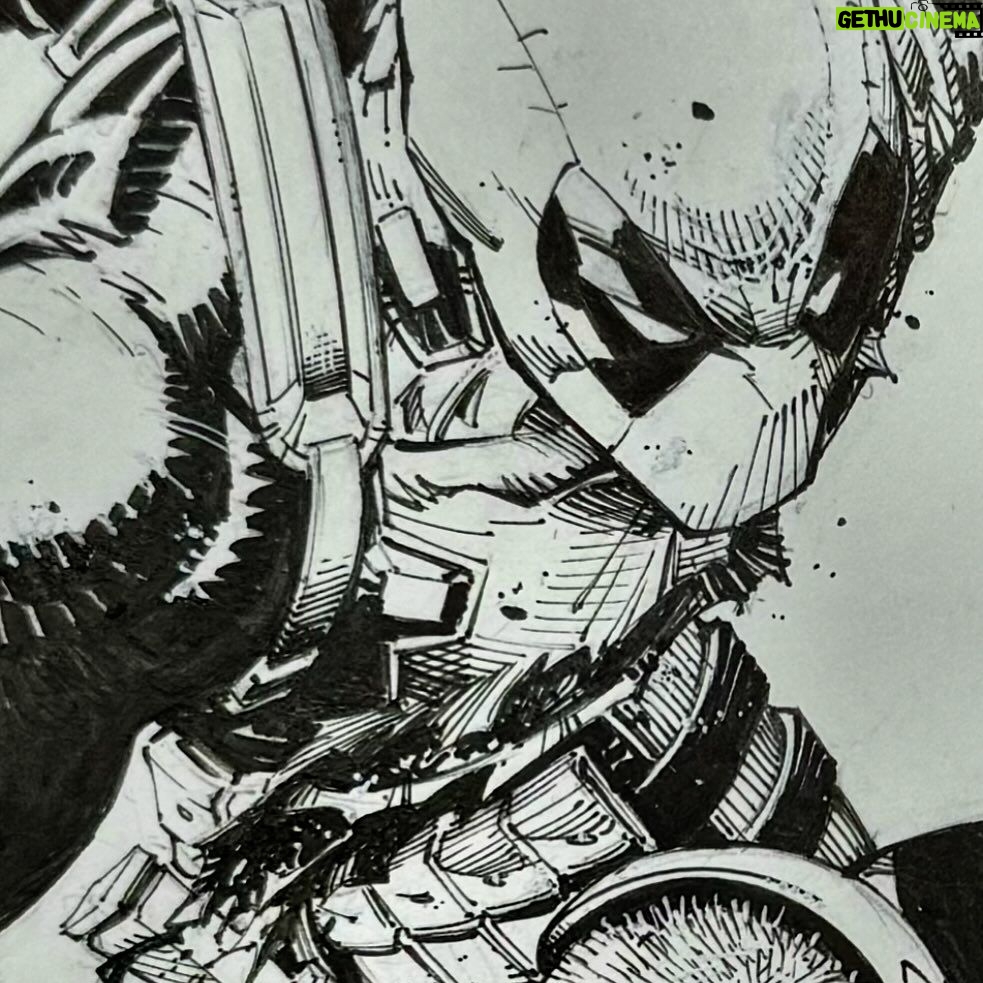 Greg Capullo - 7K Likes - Special treat 🤘🏻✏️🤘🏻 #WIP #marvelcomics #comicart #penandink