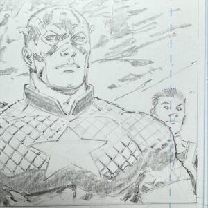Greg Capullo Instagram - Having a f’king blast working at Marvel! All my favorite characters and a story that is 🔥 I can’t wait for you guys to see! 🤘🏻✏️🤘🏻 #marvelcomics #comicbooks #comicart #pencildrawing #captainamerica