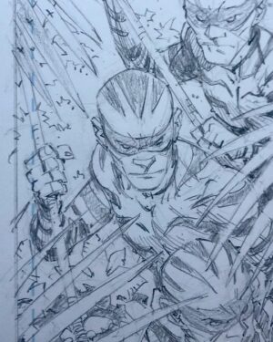 Greg Capullo Instagram - I’m having so much fun! 🤘🏻✏️🤘🏻 #marvelcomics #comicbooks #comicart #pencildrawing