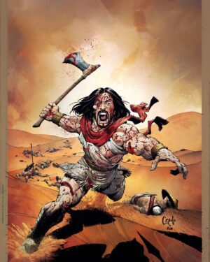 Greg Capullo Instagram - Boom BRZRKR Variant Cover by me and ⁦‪FCO 🤘🏻✏️🤘🏻 #boomstudios #brzrkr #comicart