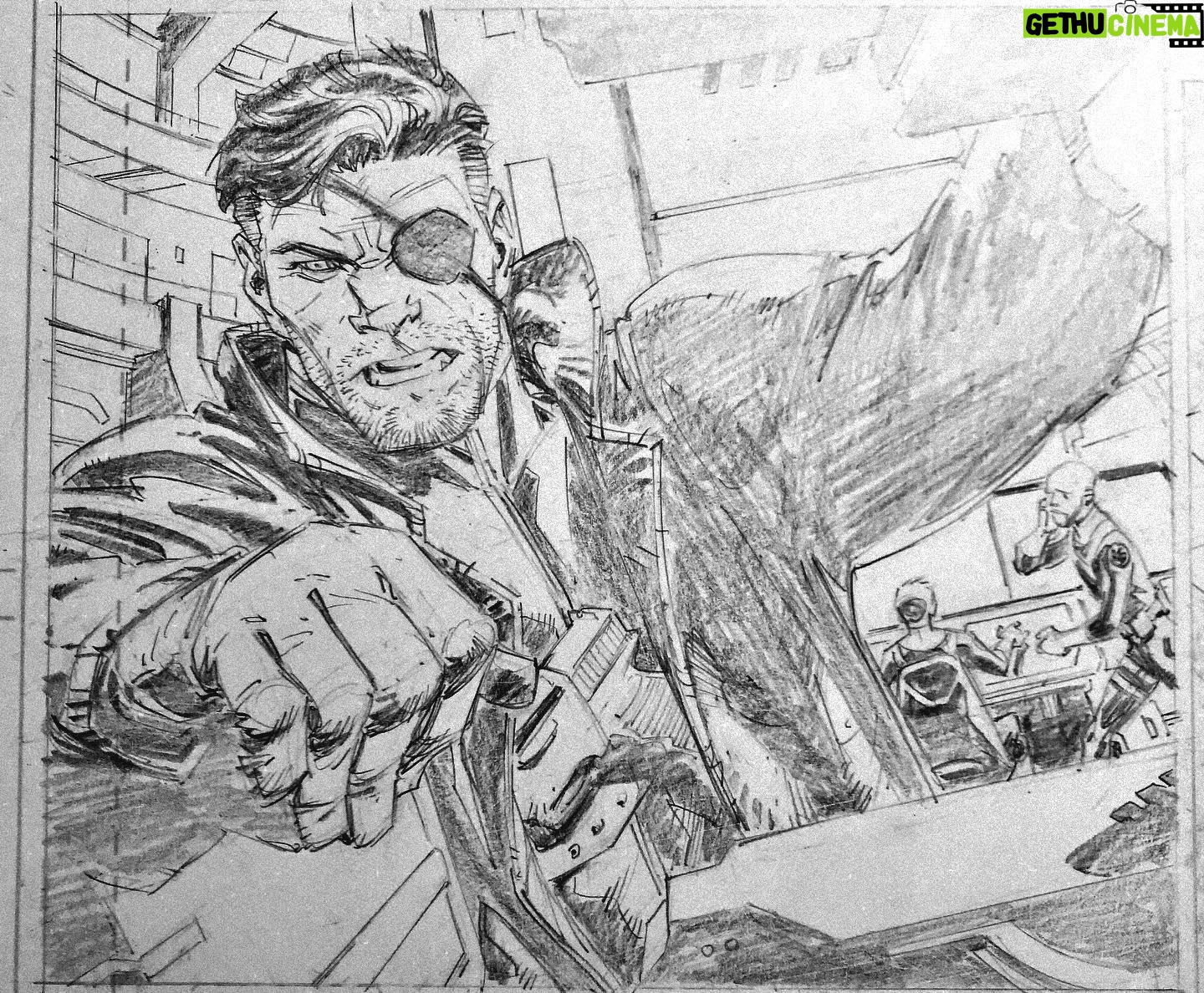 Greg Capullo - 4.8K Likes - First double page spread of the year is done. One panel teaser 🤘🏻✏️🤘🏻 #marvelcomics #comicbooks #comicart #pencildrawing
