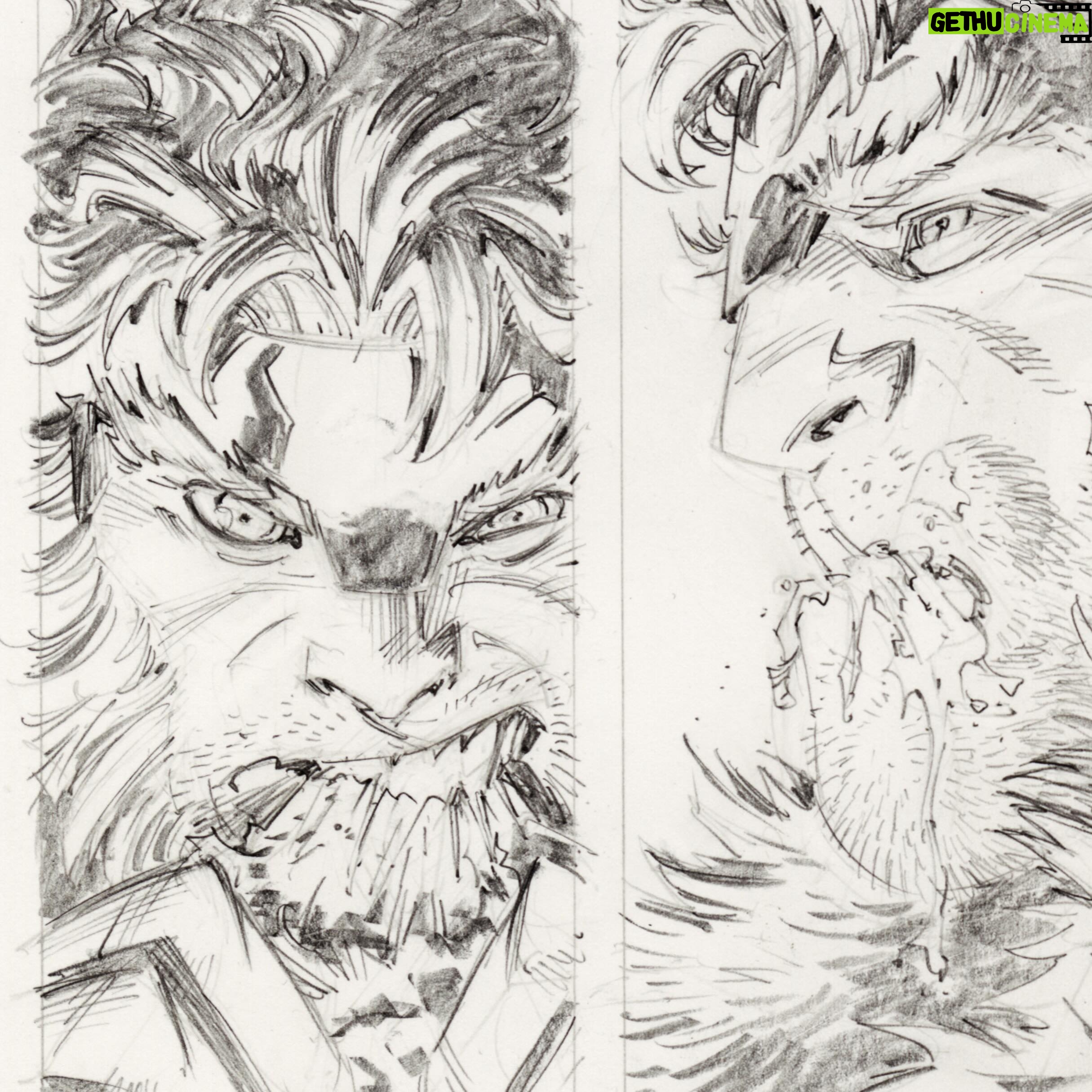 Greg Capullo - 5.7K Likes - These pretzels are MAKING me THIRSTY! 🤘🏻✏️🤘🏻 #marvelcomics #comicbooks #comicart #pencildrawing #sabertooth