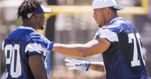 Greg Hardy Instagram - Law: “ok G what we do n today to get this bag”?
G Hardy: “So this how we about to get the whole offense fired today my guy”
Lmao good times teach a little,  rush a little, but only if they would have let us two play offense that year when everyone went down