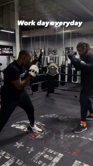 Greg Hardy Instagram - Best coaches, best team, now just gotta transform into the best fighter I can be.  Starts today!!!!