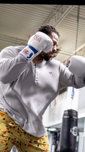 Greg Hardy Instagram - Just another day  in the gym in them OG gotta catchem all joints