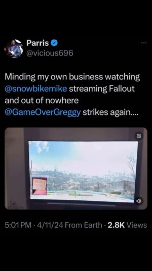 Greg Miller Instagram - Gotta keep 'em humble. #fallout #kindafunny #parrislilly