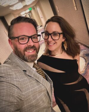Greg Miller Instagram - Happy Valentine's Day from Mom and Dad. ❤️