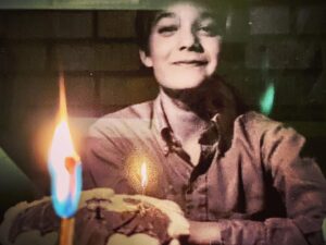 Greg Nicotero Instagram - @mermaidcmn took this photo 50 years ago today and gave it to me for my birthday.  I put a candle in front for fun! Thanks Mom!  And thanks everyone for the groovy birthday wishes.