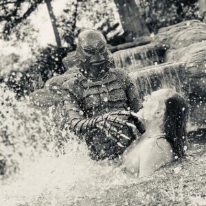 Greg Nicotero Instagram - So this is what happen when you throw your full size fiberglass Creature from the Black Lagoon into the swimming pool...IT comes to life and tries to drown you!
#universalmonsters #stayingbusy #quarantinelife #knbefxgroup #creaturefromtheblacklagoon