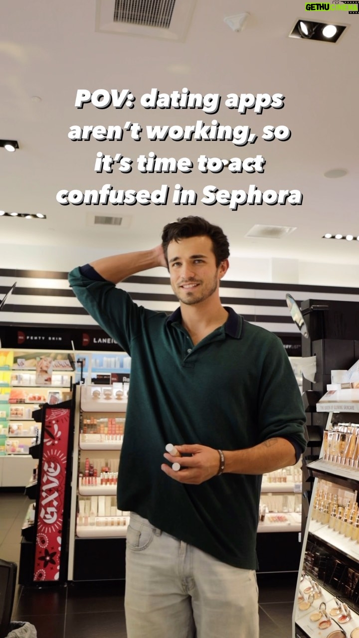 Greg Rogstad - 91.1K Likes - #pov Acting confused in @sephora to find her #delulu #acting #vintage #sephora