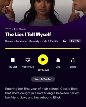 Greg Rogstad Instagram - I am super happy to announce that the movie @theliesitellmyself_movie we filmed about 5 years ago, is finally out! 😂 Man I have learned so much about acting and film since then. I think it will be a treat for all of you to watch this on @tubi and see how much I’ve grown! I know Ricardo and I agree that we both look like Children in this. Laughs all around. Super proud to have this FINALLY come out! Thank you @tatimcquay @director_tati.elsher