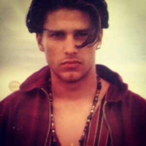 Greg Vaughan Instagram - Little throw back to 93' OAKTREE Campaign shot in Miami #gregvaughan #oaktree #miami #19yrsold