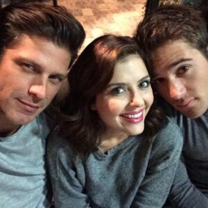 Greg Vaughan Instagram - Color of GREY bundled together @nbcdays @jen_lilley @1caseymoss #days