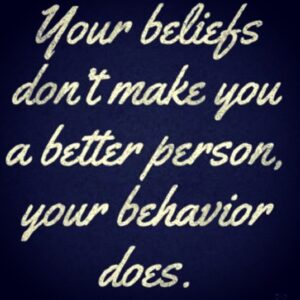 Greg Vaughan Instagram - #beliefs #behavior #betterperson