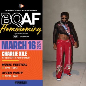 Gregory Tyree Boyce Instagram - HOUSTONNN 🔥🔥🔥. I will be in the building March 16th 10p.m-12a.m performing live for the @thenormalanomaly BQAF after party (tickets in bio). With my dancers @sirdominiquegq and @kw33n_jordan . Thank you so much to @ianlhaddock for the opportunity 🙏🏾.
