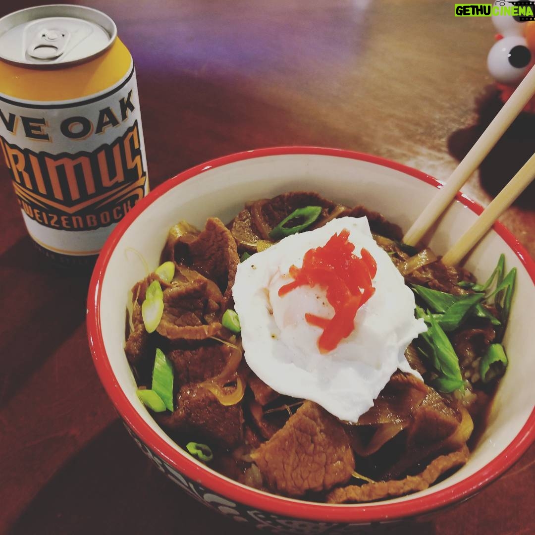 Griffin McElroy - 8.1K Likes - Made a big and beautiful beef bowl
