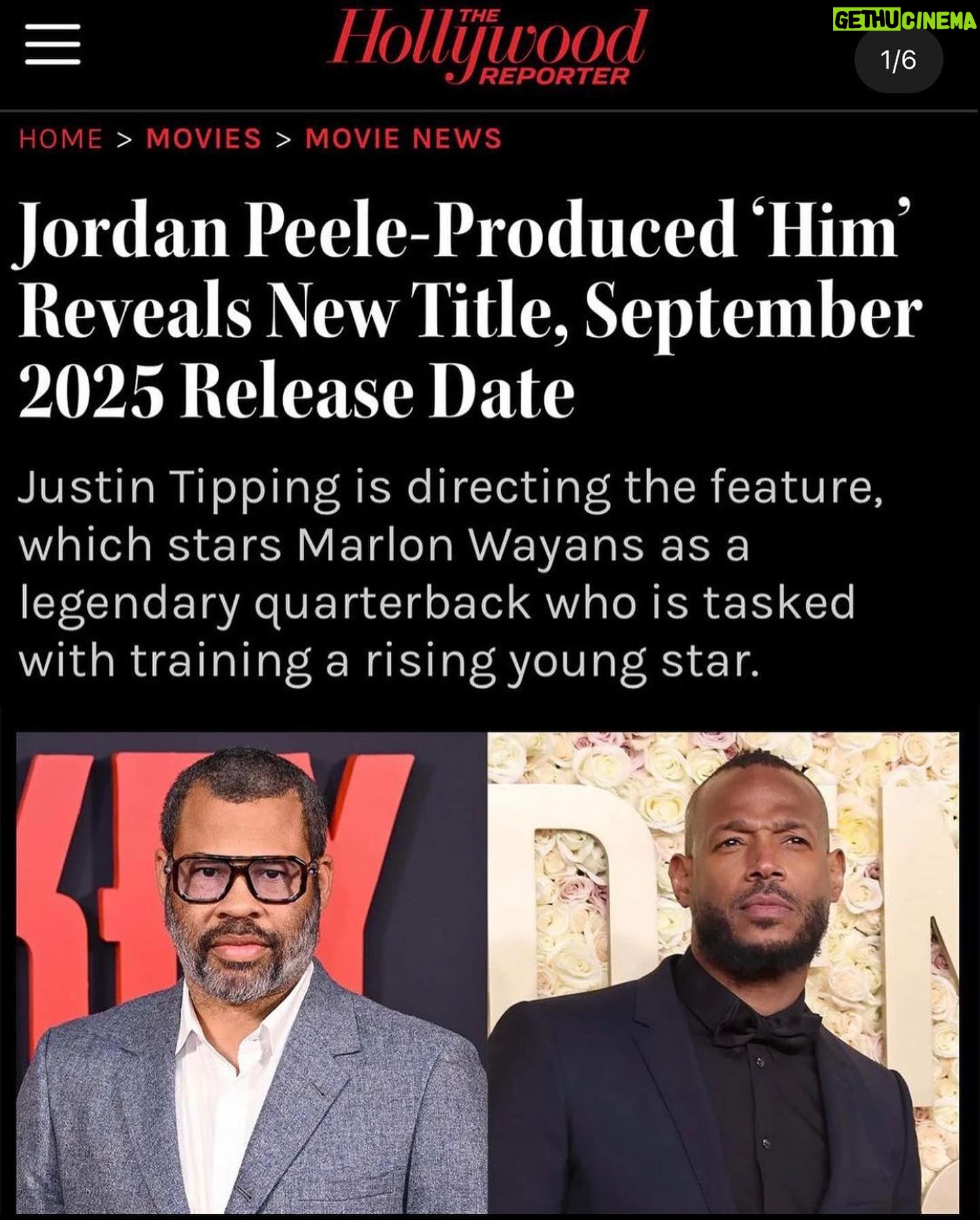 Guapdad 4000 - 17.8K Likes - Guess the cats out the bag , because I hopped in it. Can’t believe I’m actually in a movie & all ima say is they didn’t name this film “Him” untill I got there 💯💯 on my momma .
Speaking of that momma I’m in a movie @filipenomix the director Filipino too @jtip
Love to @monkeypawproductions y’all family now .it’s okay if a few of y’all claim Oakland on my behalf ☝🏾🫱🏾🫲🏿
Can’t wait for y’all to see how handsome I am in a @universalpictures movie