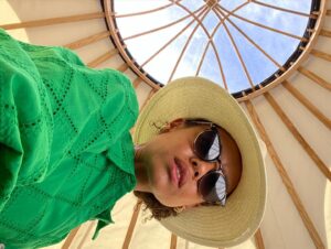 Gugu Mbatha-Raw Instagram - Glastonbury you are another dimension! 🌈✨🔥Thank you @defender for making my first @glastofest so special!
#defender