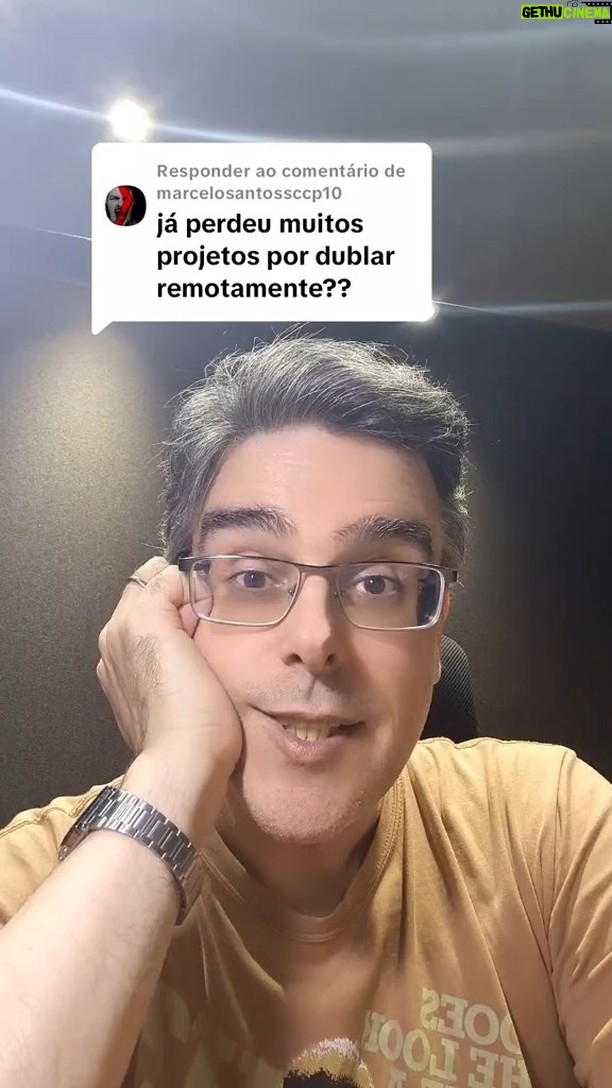 Guilherme Briggs - 64.4K Likes - Eu já perdi muitos projetos por dublar remotamente?