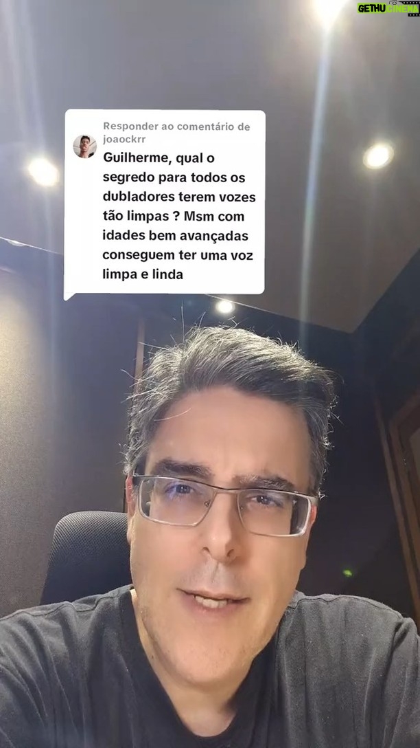Guilherme Briggs - 74K Likes - Qual o segredo das vozes limpas e lindas dos dubladores? #dublagem #dublador #voz