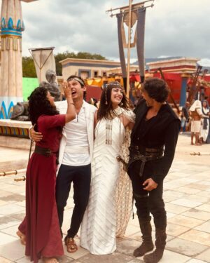 Guilherme Dellorto Instagram - Uma treta danada esse casamento no Egito, mas nos bastidores, seguimos na alegria e bobeirite! (Que se não for pra ser bobo, a gente nem sai de casa, rs…)!