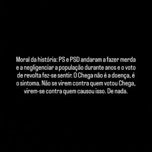 Guilherme Duarte Instagram - Resumo das eleições.