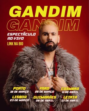 Guilherme Duarte Instagram - Nova música do GANDIM. Ressurreição, já está no local habitual.

Foi um dos temas que me deu mais gozo fazer e no qual tive mais cuidado com a letra, métrica e essas coisas todas, porque se é para mandar barras tem de ser bem feito. Acho que o resultado superou as minhas expectativas, bem como o feedback que vocês têm dado. Se algum rapper ficar ofendido é porque enfiou a carapuça. Prrraaa. Vida de sarilho.

Produção musical do grande @filipe_survival

Realização de @ppbbessa 

Edição do @_andrefnrodrigues .

O styling da @tfilipamartins

Fotos do @travassosfotografia

Produção do vídeo @setlist.pt a cargo do @nrpires com assistência do @manel.cambezes .

Bonita luz do @joao__nneves da @slcrew20

Obrigado também à @stayaltido por nos ter cedido uma bonita moradia e à @edax.pt por nos ceder o Lamborghini para mandar ganda pausa e quê.

E outro obrigado também às discotecas @jamaica_lisboa e @tokyolisboa por nos deixarem filmar lá esta macacada. Foi a primeira vez que saí de lá sóbrio.

Obrigado às bailarinas que deram cor ao vídeo e aguentaram o frio
@m_margarida_goncalves
@_mariaana._
@gimansur
@sara_filipacosta

À partida, para a semana há nova música, com uma participação especial que acho que vão gostar. Aliás, duas na mesma música, mas depois vêem, mas posso adiantar que um dos feats é internacional. What? Juro. 

Datas dos espectáculos ao vivo, onde, provavelmente, a Ressurreição vai ser a música de abertura. Prrrraa! Os bilhetes estão à venda no link da bio.

Porto - 16 de Março

Lisboa - 23 de Março

Faro - 28 de Março

Guimarães - 6 de Abril

Coimbra - 11 de Abril

Leiria - 13 de Abril

Obrigado a todos.