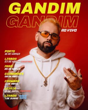 Guilherme Duarte Instagram - Obrigado, Lisboa. Gandim segue para Faro, Guimarães, Leiria, Coimbra e fecha a loja com nova data em Lisboa.

Obrigado a todos. Prrraaaa. 

📸 @macedo