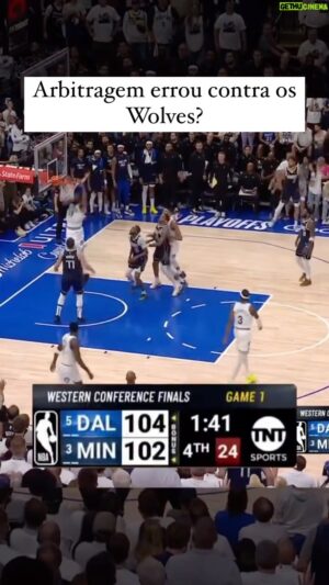 Guilherme Giovannoni Instagram - Decisão polêmica da arbitragem no final do jogo 1 entre Wolves e Mavs. O que você acha, que a cesta era boa ou não do Karl Anthony Towns?

#Nba #nbabrasil #nbanaespn #basquete #basquetebrasil #basket #basketball #wolves #mavs #nbaplayoffs #kat