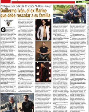 Guillermo Iván Instagram - Gracias @hildahur y #lavozhispana por esta entrevista tan maravillosa sobre “6 HOURS AWAY” 
Thanks @hildahur and “LA VOZ HISPANA” newspaper in New York for this wonderful interview about “6 HOURS AWAY”

@freestyledigitalmedia @diblasiproductionsmiami @rogfilmsmagic @odysseymotionpicturesofficial @theleeagency 

#actionmovies #action #actionfigures #guillermoivan #movies #films #newspapers #entrevista