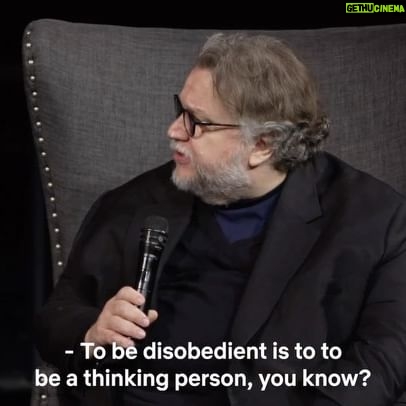 Guillermo del Toro - 40.5K Likes - “To be disobedient is to be a thinking person.” Watch as #PinocchioMovie filmmaker Guillermo del Toro shares a universal truth from the film with friends and lifelong collaborators, Alejandro G. Iñárritu and Alfonso Cuarón. Full video in @pinocchiomovie stories.