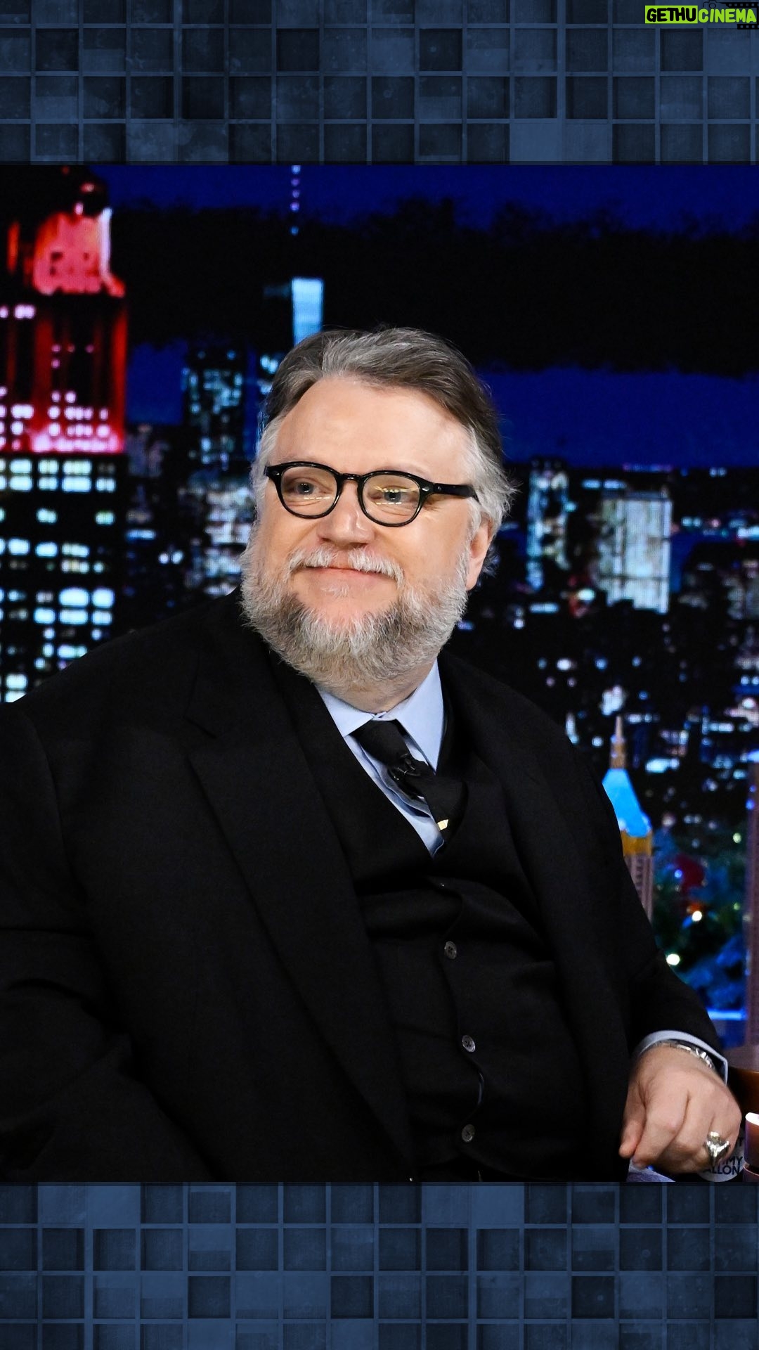 Guillermo del Toro - 54.9K Likes - @gdtreal wanted the @pinocchiomovie stop-motion puppets to feel alive and intentionally make mistakes. #FallonTonight