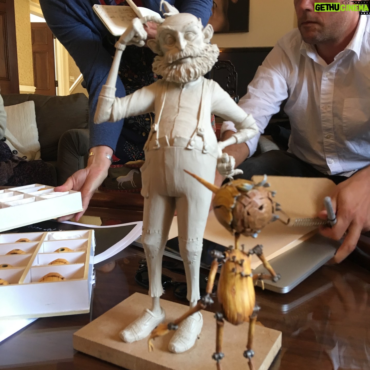 Guillermo del Toro - 13K Likes - Same session, Alex Bulkley in BG (cant identify the person to left)