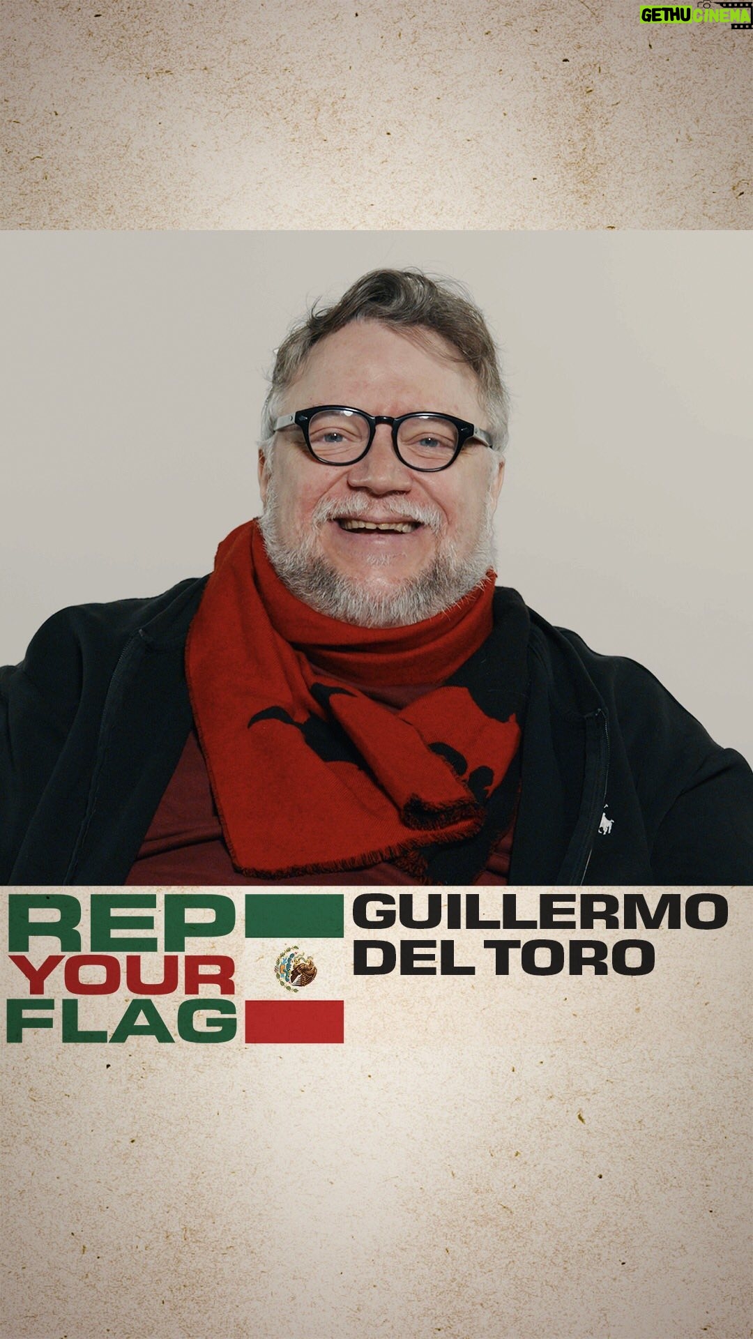 Guillermo del Toro - 92.1K Likes - The one and only Guillermo del Toro is repping his flag! 🇲🇽
Here, GdT shares more about his beautiful Mexican roots and what he loves about his culture! He also discusses the importance of the stop motion industry in Mexico. His new film, a very powerful rendition of Pinocchio is created by stop motion animation and is streaming now on Netflix!
Show us the flags you rep in the comments!