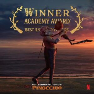 Guillermo del Toro Instagram - Life is the journey, love is the reward. Thank you to The Academy for honoring Guillermo del Toro’s Pinocchio with Best Animated Feature at this year’s Oscars! Congratulations to the entire team behind this groundbreaking film!