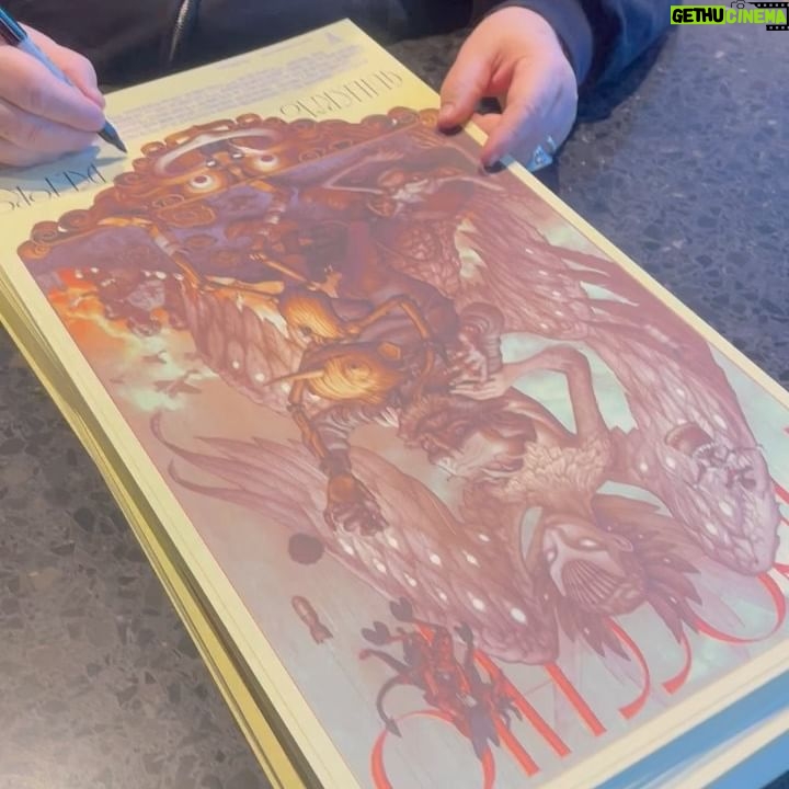 Guillermo del Toro - 55.6K Likes - prepping the posters for the theaters this weekend. Get tickets now - link in bio.