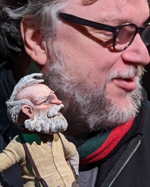 Guillermo del Toro Instagram - Last Night NYC.  Photo by Neil Gaima