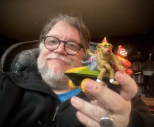 Guillermo del Toro Instagram - Met the magnificent Sid Krofft last night- I painted this as a gift for afriend over Xmas