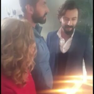 Gül Arcan Instagram - Bu gün doğum günü G&G gül ve gokberk iyi ki doğduk 😊😊#gülarcan #cavidan #kanal7#karamelyapım#yemin