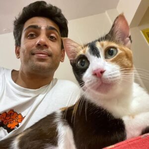 Gulshan Devaiah Instagram - The pain of losing a pet is sometimes greater than any other loss. 
Once they decide to love us, they love unconditionally. 
For them, we are enough the way we are.
The pain is that of losing “unconditional love”.

Many thanks to everyone who sent us their condolences, some of whom have known our baby from before. Thanks for the comments & messages, it’s comforting. 

Good bye Ira, thanks for 12 years of unconditional love.