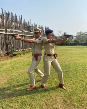 Gulshan Devaiah Instagram - #badcop #bts 
@fremantleindia presents
BADCOP by @aditya_datt 
Only on @disneyplushotstar 
Ep 4 out now!!
New episodes every #Thursday