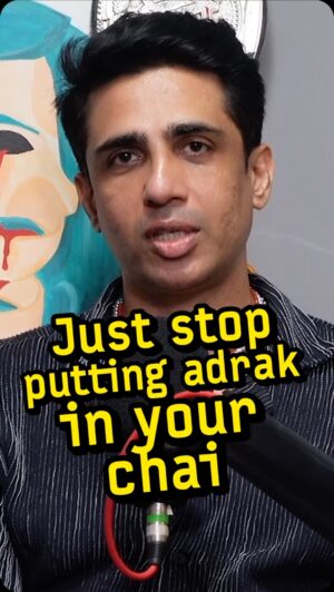 Gulshan Devaiah Instagram - Watch @gulshandevaiah78 spill some (non adrak) tea at the link in bio!