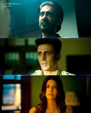 Gulshan Devaiah Instagram - Drama, suspense, and a whole lot of action!

#HotstarSpecials #BadCop is now streaming.

#BadCopOnHotstar

[ Anurag Kashyap, Gulshan Devaiah, Harleen Sethi, Bad Cop, Hotstar Specials, Crime Drama ]
