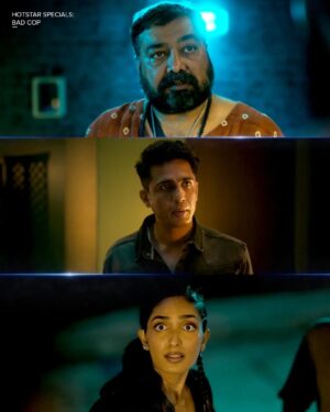 Gulshan Devaiah Instagram - Drama, suspense, and a whole lot of action!

#HotstarSpecials #BadCop is now streaming.

#BadCopOnHotstar

[ Anurag Kashyap, Gulshan Devaiah, Harleen Sethi, Bad Cop, Hotstar Specials, Crime Drama ]
