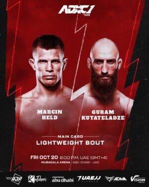 Guram Kutateladze Instagram - The action for tonight is with our main card stars @marcinheld VS @guram_dze 💥

Fri. Oct 20 | Mubadala Arena 

#ADXC1 #JiuJitsu #grappling #abudhabi