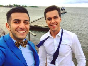 Guram Narmania Instagram - Фото с красивым мальчиком @shnaider_artem на свадьбе @valentin_fokin ))
#гурамгрузин #rakamakafo
