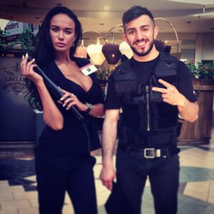 Guram Narmania Instagram - Яна, Гурам (слева направо).
#гурамгрузин #rakamakafo #чоп