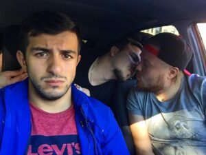 Guram Narmania Instagram - Гурам, Андрей, Сережа (слева направо).
#гурамгрузин #rakamakafo