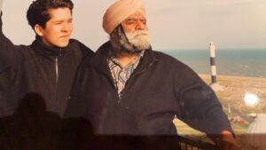 Gurinder Chadha Instagram - Happy Fathers Day to these two kind thoughtful inspiring men who have given me so much love and happy memories ❤️❤️