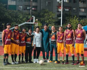 Gursimran Khamba Instagram - 2 months to go before we hand out some more ass whoopings! @buzzerbeatersindia @streetball_league